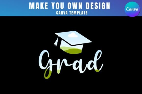 Download Graduation Canva Frame Template Design - Graduation canva frame Collection