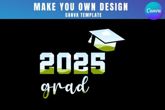 Download Graduation Canva Frame Template Design - Premium Resources