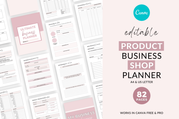 Download Business Planner Templates Canva - Business planner templates Collection