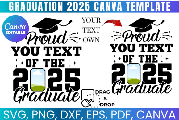 Download Graduation 2025 Canva Editable Template - Premium Resources